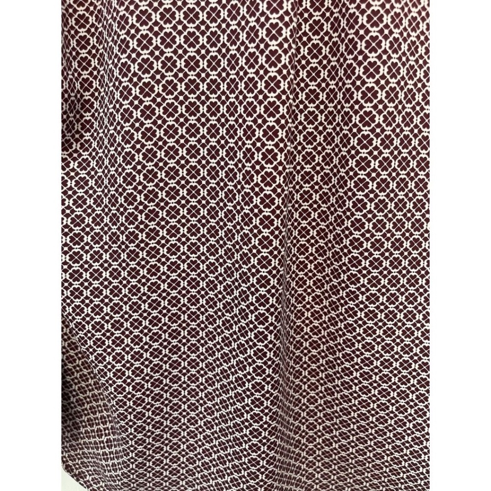 The Limited Purple/Maroon and White 100% Polyester Blouse Women’s Size Medium - Picture 2 of 3